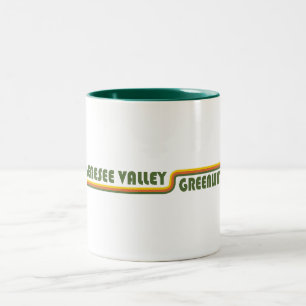 Genesee Valley Greenway New York Two-Tone Coffee Mug