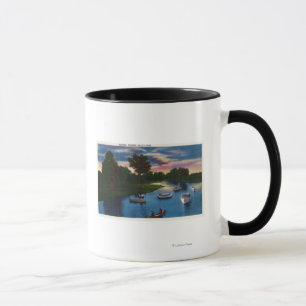 Genesee Valley Park Boating Scene Mug