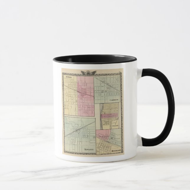Geneseo, Kewanee, Cambridge, Fulton and Morrison Mug (Right)