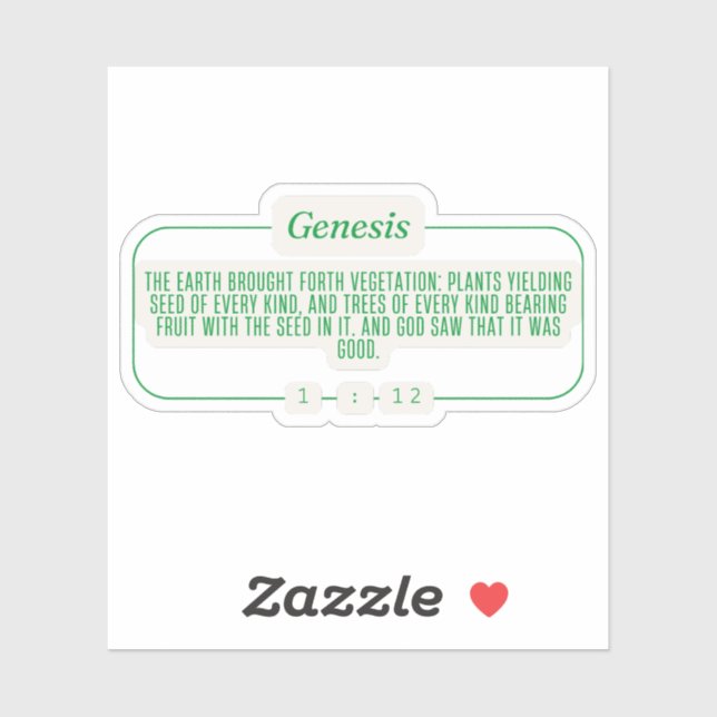 Genesis 1:12 (Sheet)