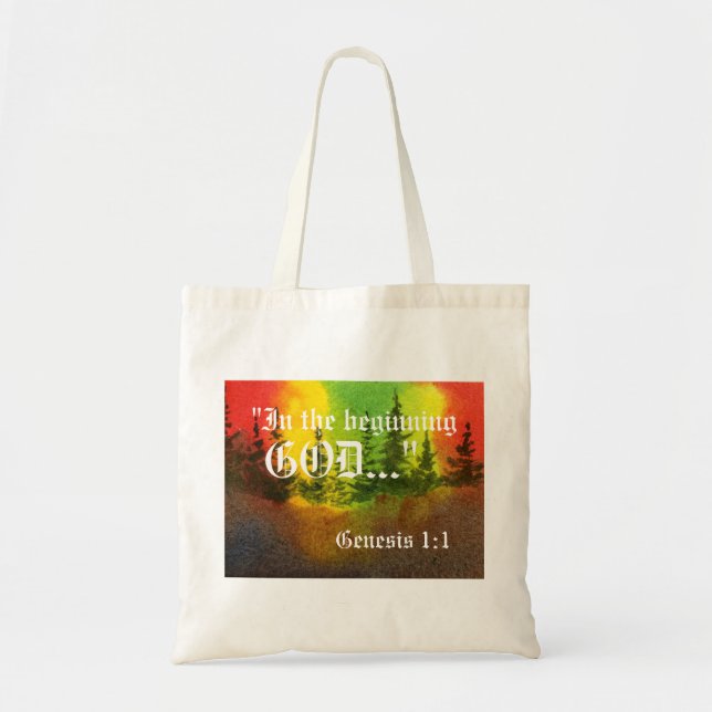 Genesis 1:1 Bag (Front)