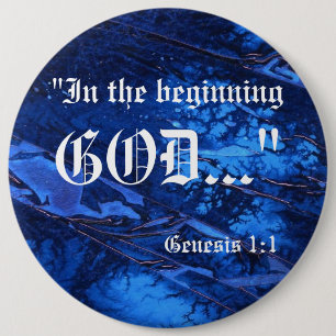 Genesis 1:1 Button