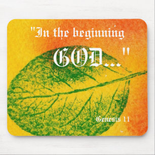 Genesis 1:1 Mousepad