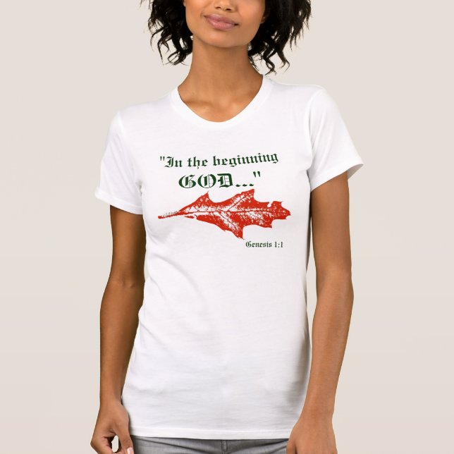 Genesis 1:1 shirt (Front)