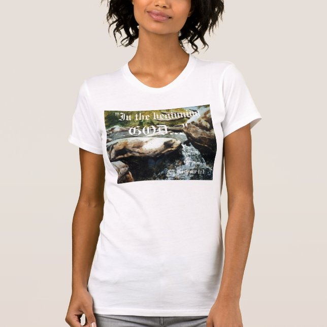 Genesis 1:1 shirt (Front)