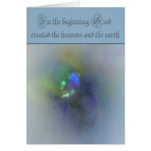 Genesis 1 In the beginning God created the heavens