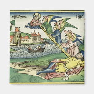 Genesis 28 10 Jacob's Ladder, from the 'Nuremberg Magnet