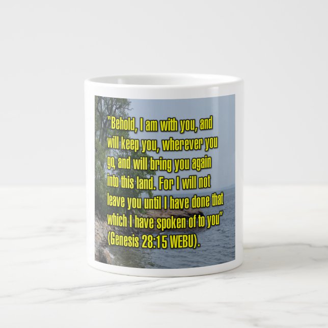 Genesis 28:15 WEBU Mug (Front)