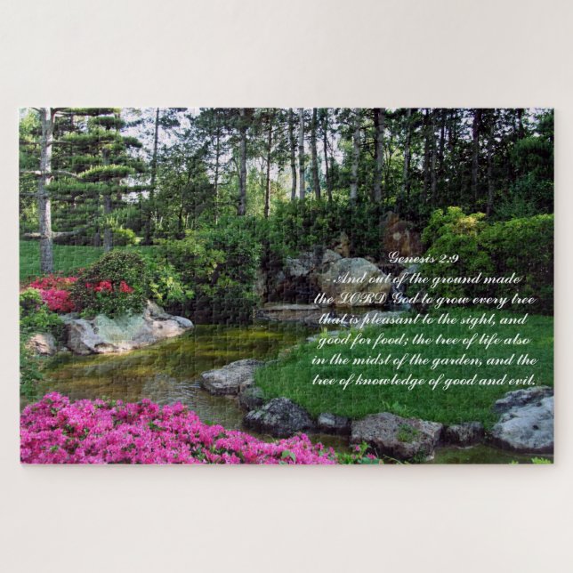GENESIS 2:9 JIGSAW PUZZLE (Horizontal)