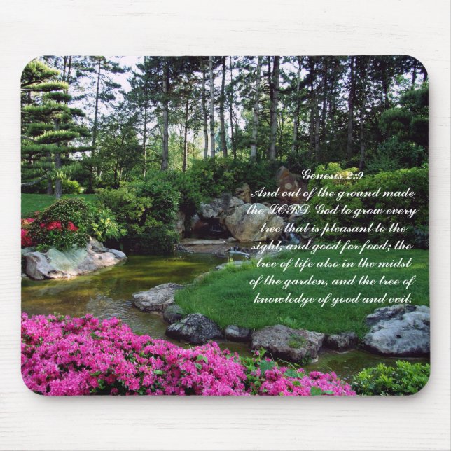 GENESIS 2:9 MOUSE MAT (Front)
