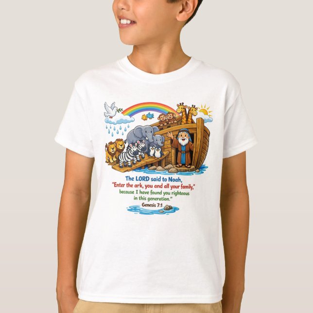 Genesis 7:1 T-Shirt (Front)
