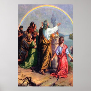 Genesis 8 God's Promise to Noah poster
