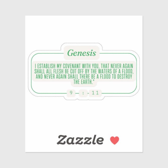 Genesis 9:11 (Sheet)