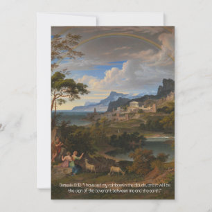 Genesis 9:13 Blank inside greeting card