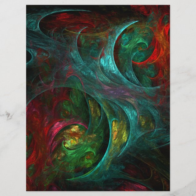 Genesis Abstract Art Letterhead (Front)