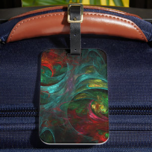 Genesis Abstract Art Luggage Tag