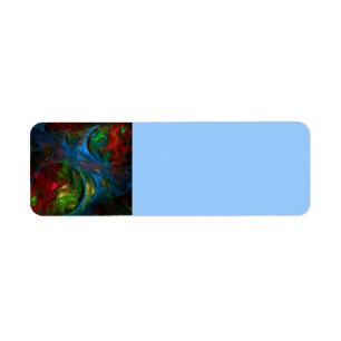 Genesis Blue Abstract Art