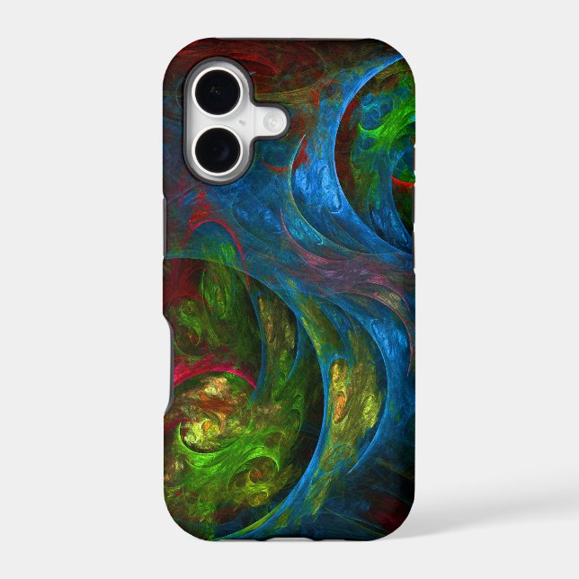 Genesis Blue Abstract Art (Back)