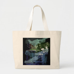 Genesis Day 5: Creatures Large Tote Bag