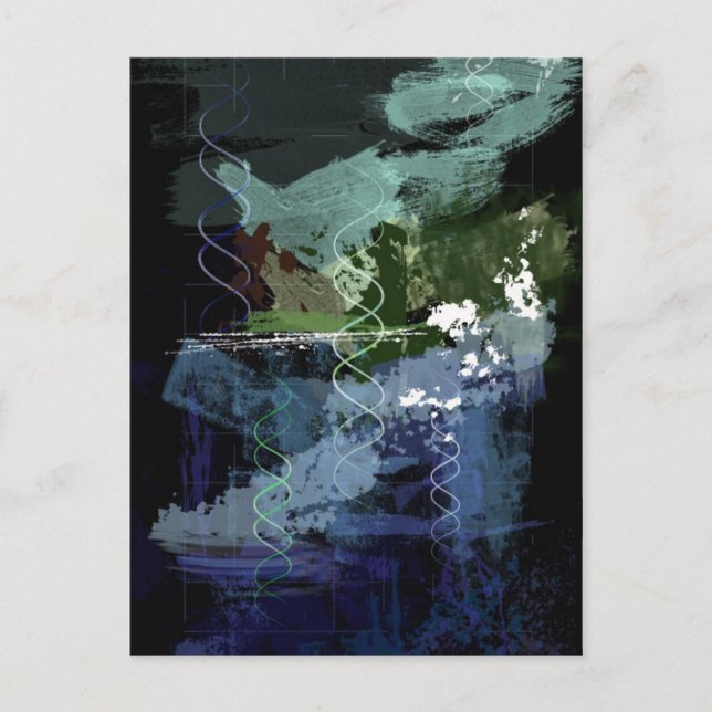 Genesis Day 5: Creatures Postcard (Front)