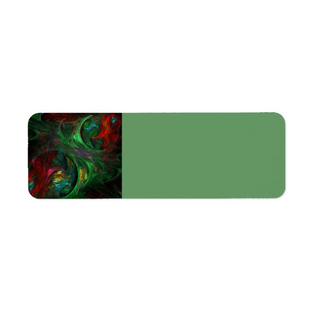 Genesis Green Abstract Art (Front)