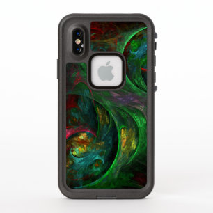 Genesis Green Abstract Art