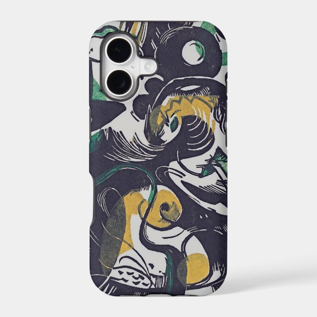 Genesis II iPhone Case – Franz Marc Art (Back)