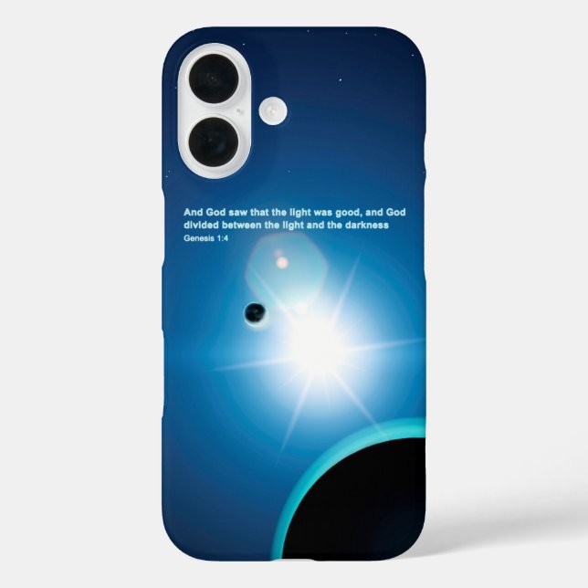 Genesis - Light And Darkness Case-Mate iPhone Case (Back)
