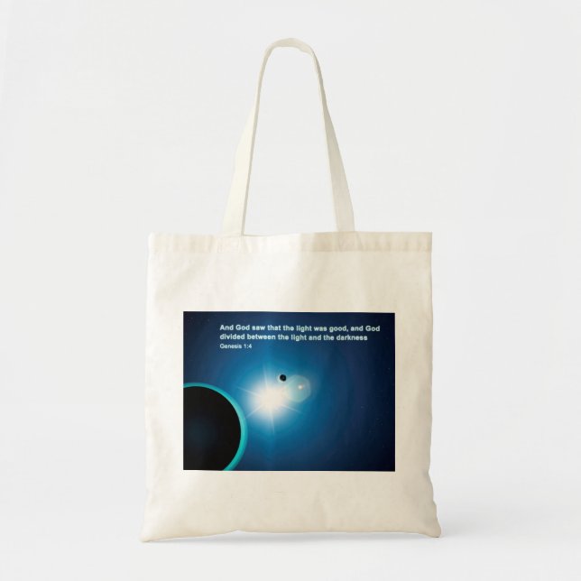 Genesis - Light And Darkness Tote Bag (Front)