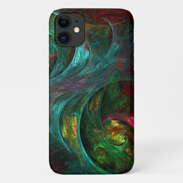 Genesis Nova Abstract Art Case-Mate iPhone Case (Back)