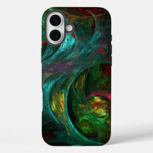 Genesis Nova Abstract Art iPhone 16 Plus Case