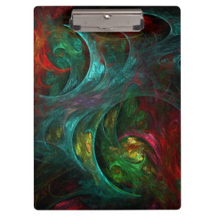 Genesis Nova Abstract Art Clipboard