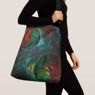 Genesis Nova Abstract Art Cross Body Crossbody Bag