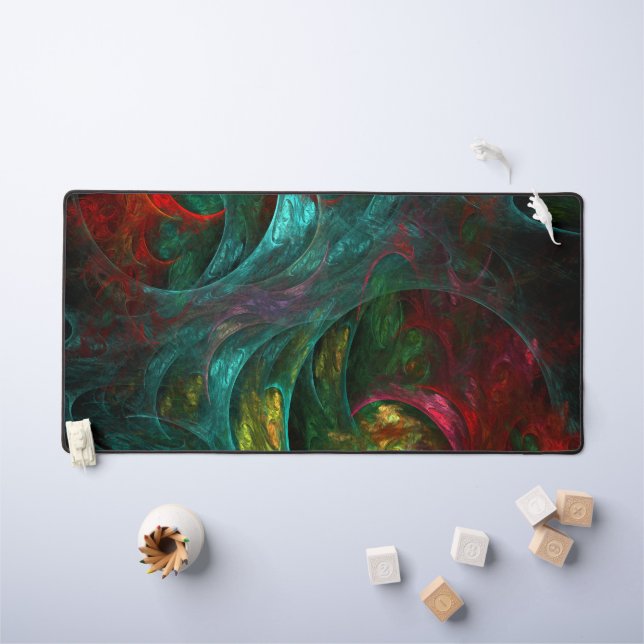 Genesis Nova Abstract Art Desk Mat (Kids Table)