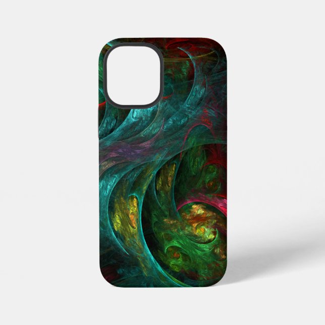 Genesis Nova Abstract Art iPhone Case (Back)