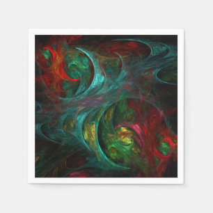 Genesis Nova Abstract Art Napkin