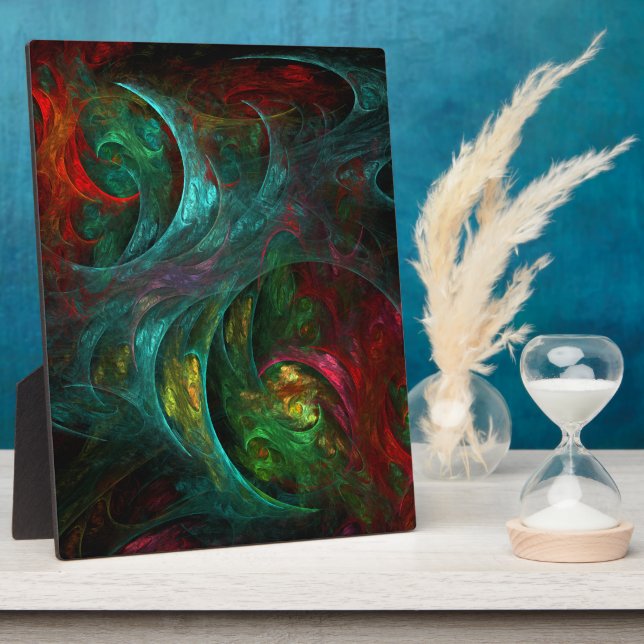 Genesis Nova Abstract Art Plaque (Side)