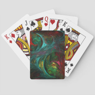 Genesis Nova Abstract Art Playing Cards