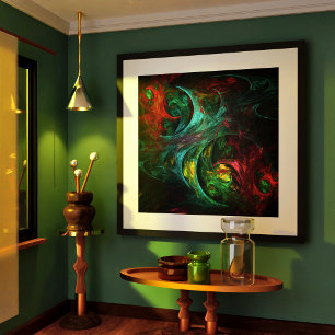 Genesis Nova Abstract Art Poster