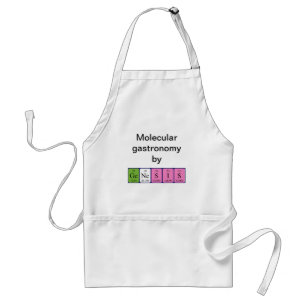 Genesis periodic table name apron