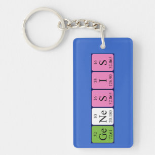 Genesis periodic table name keyring