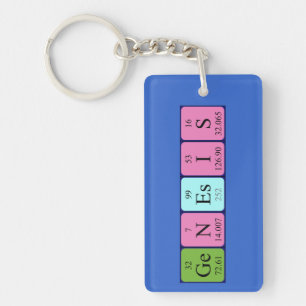 Genesis periodic table name keyring