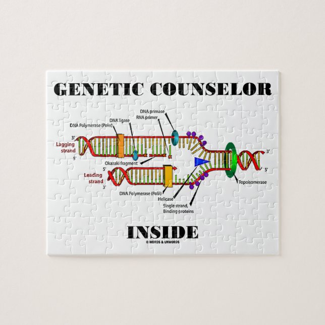 Genetic Counsellor Inside (DNA Replication) Jigsaw Puzzle (Horizontal)