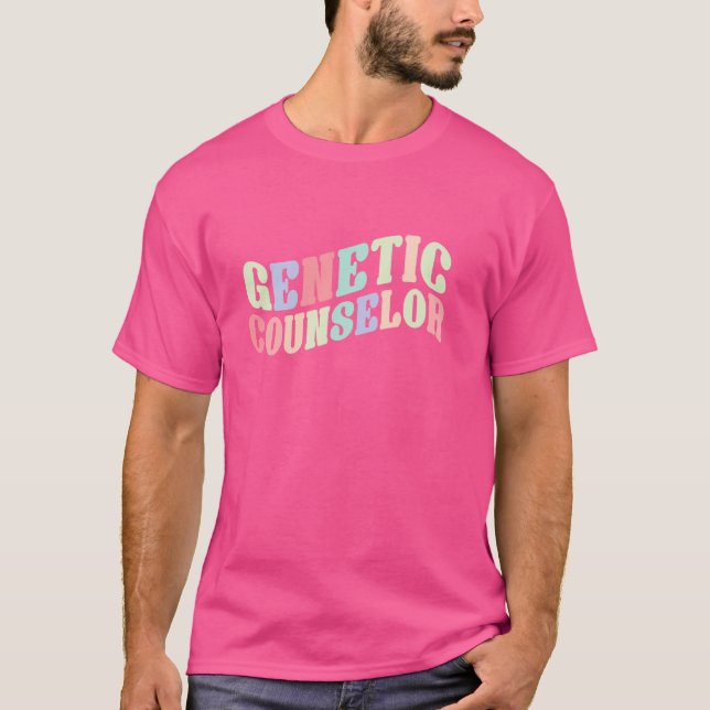 Genetic Counsellor Specialist Medical Geneticist A T-Shirt (Front)