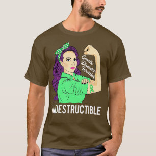 Genetic Disorder Warrior Indestructible Awareness T-Shirt