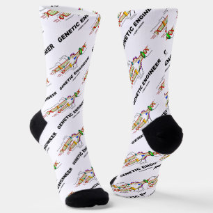 Genetic Engineer DNA Replication Socks
