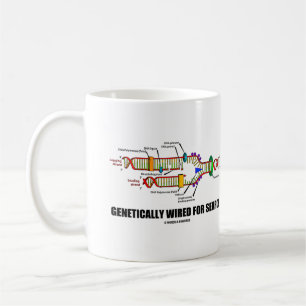Genetically Wired For Search DNA Replication Humou Coffee Mug