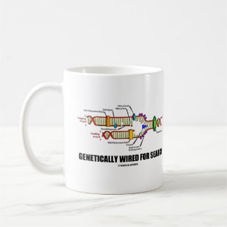 Genetically Wired For Search DNA Replication Humou Coffee Mug