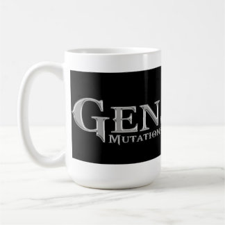 Genetics Mutations Happen Coffee Mugs Metallic