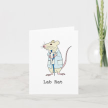 Genetics science lab rat